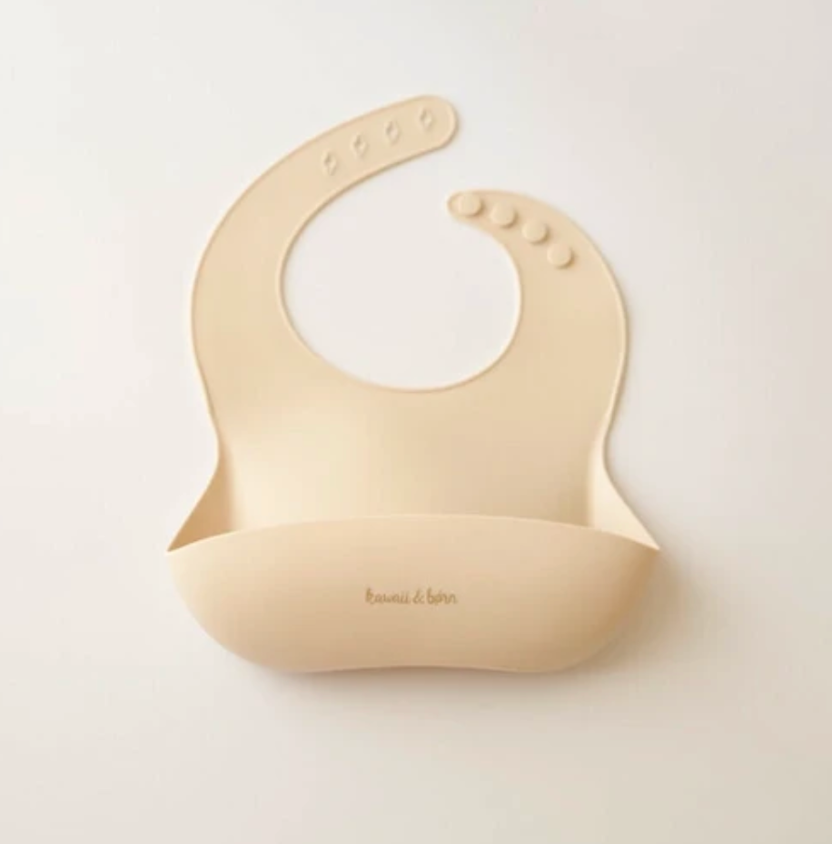 kawaii&bornロゴ オリジナルシリコンビブ 003