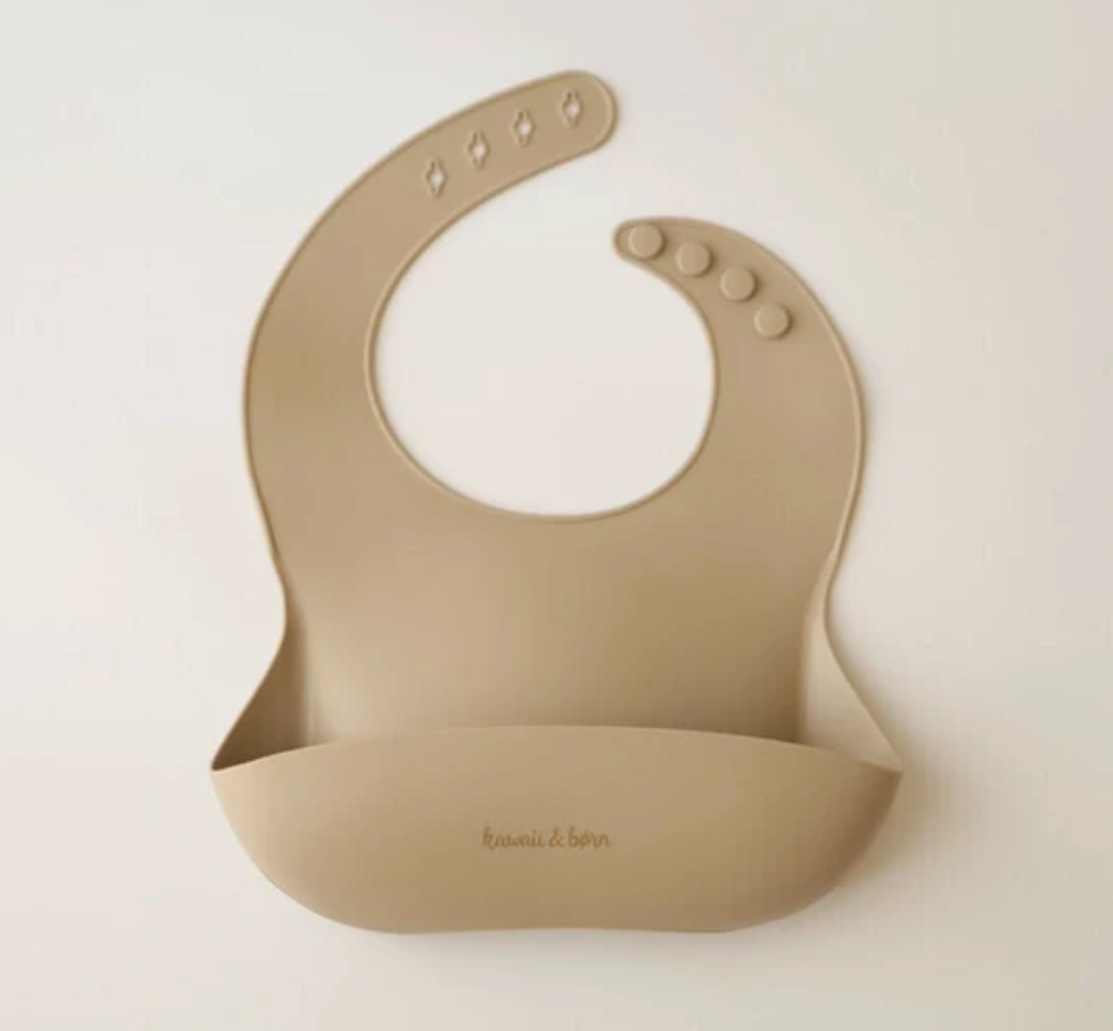 kawaii&bornロゴ オリジナルシリコンビブ 003